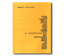 Emmett WILLIAMS. A Valentine for Nol. 